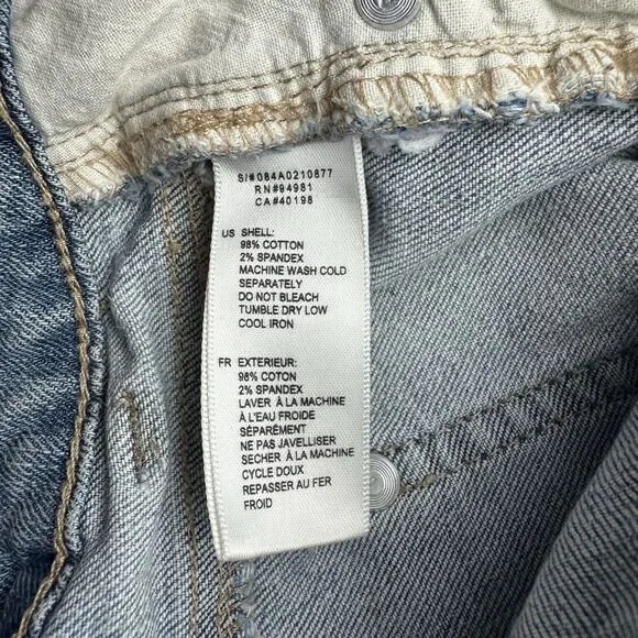 Forever 21 Skinny Light Wash Blue Jeans Vintage Size 28 - Picture 6 of 9